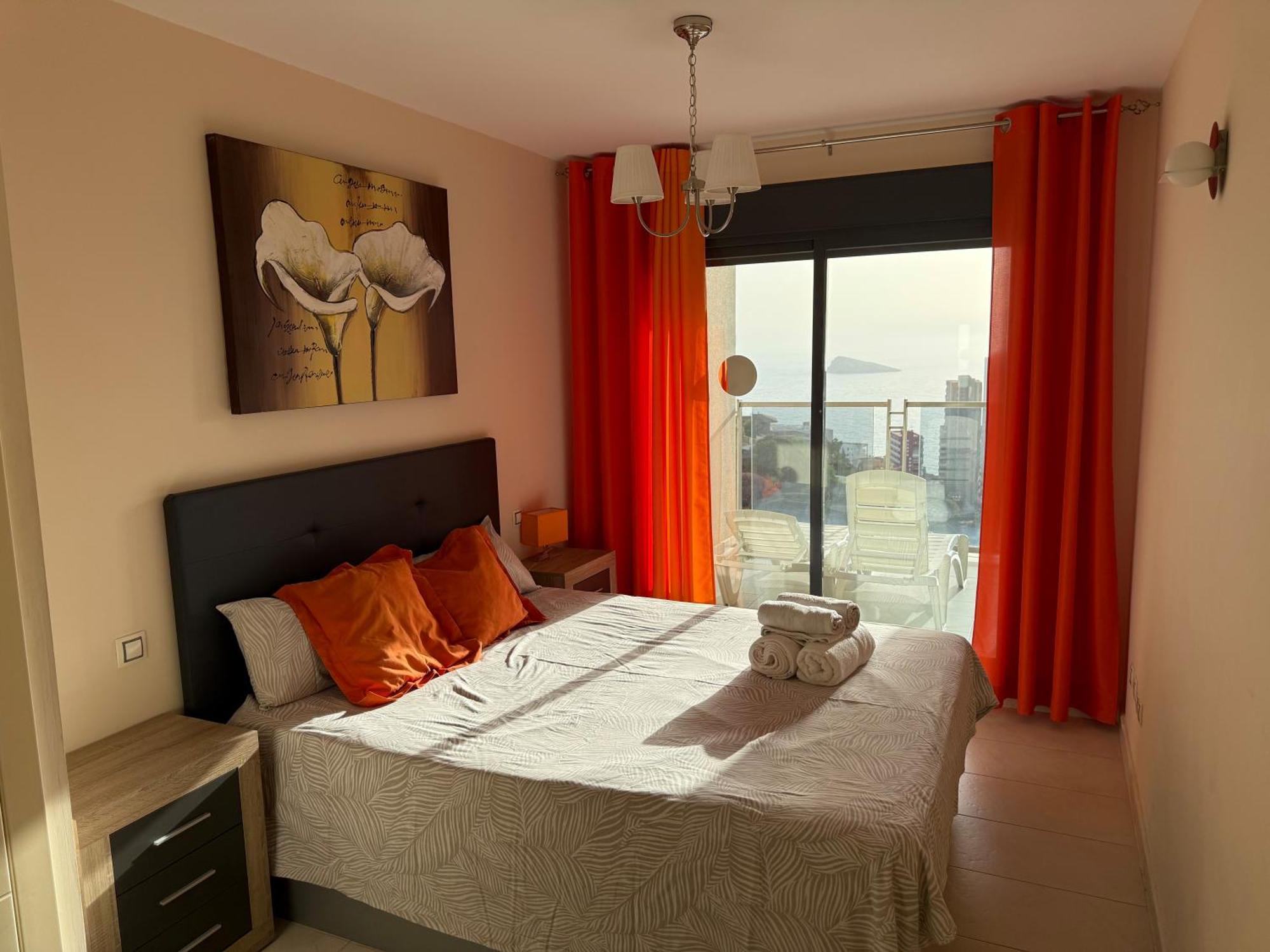 Beautiful Apartment Near Beach With Panoramic Sea-View ベニドルム エクステリア 写真