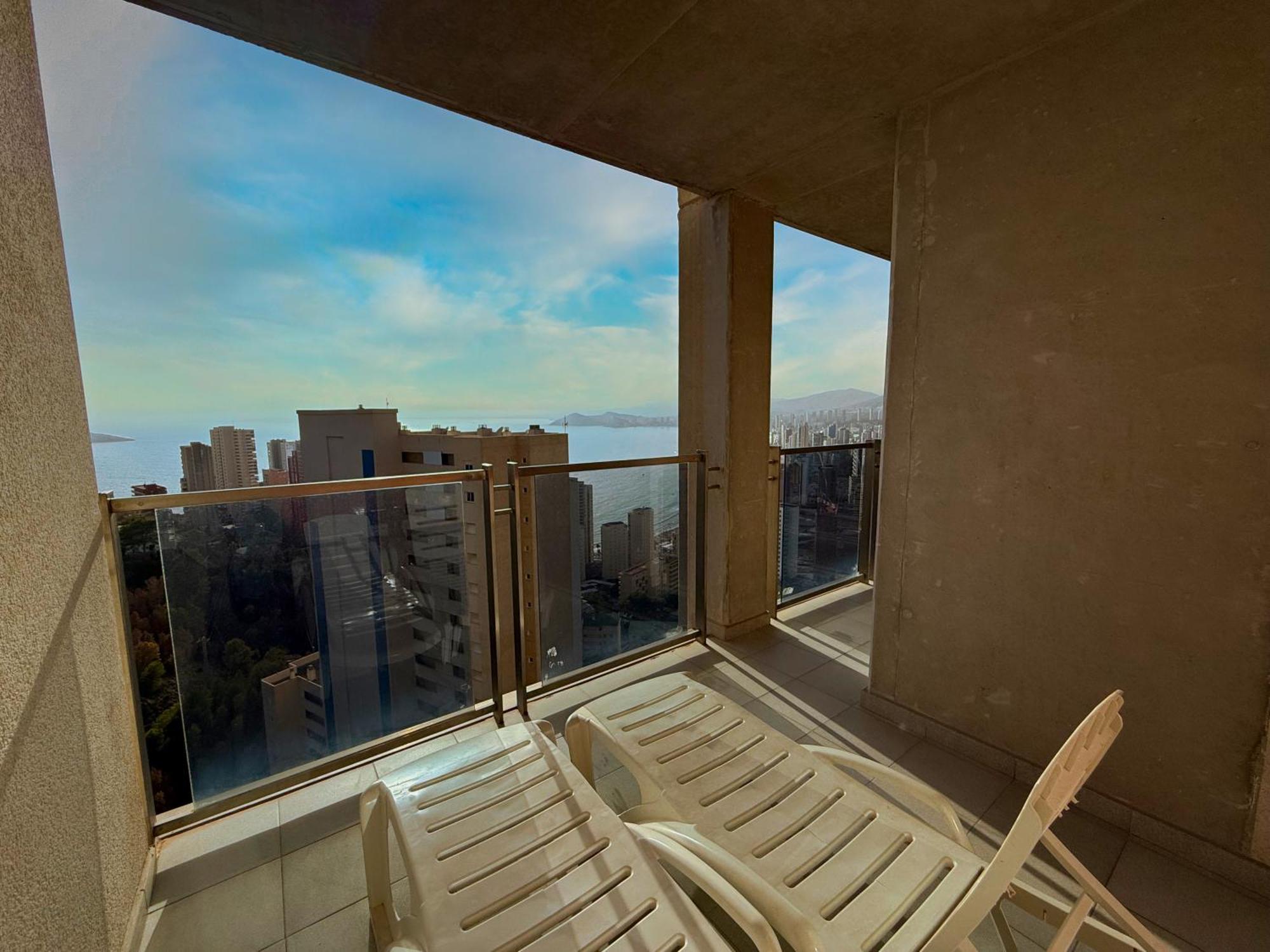 Beautiful Apartment Near Beach With Panoramic Sea-View ベニドルム エクステリア 写真