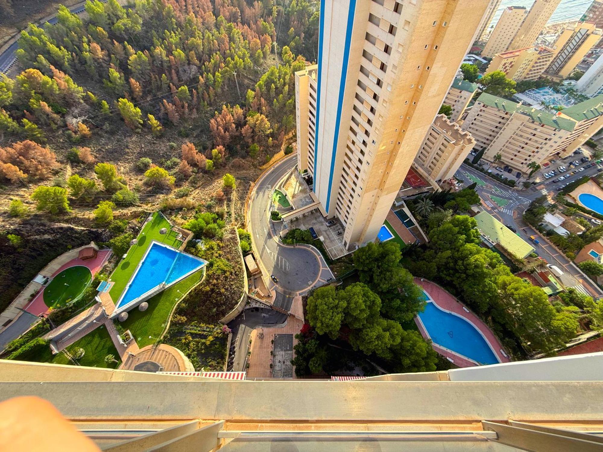 Beautiful Apartment Near Beach With Panoramic Sea-View ベニドルム エクステリア 写真